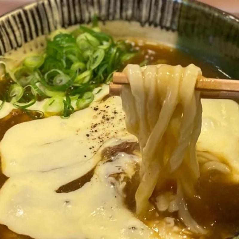 和牛すじ肉カレーうどん(白扇 )