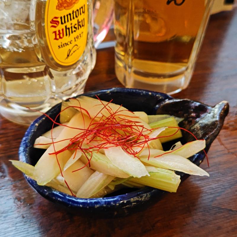 セロリの浅漬け(のげちゃん)