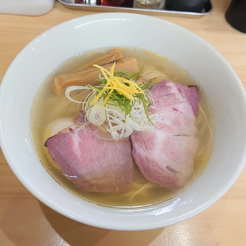 ゆず香る塩ラーメン(NAGASHARI)