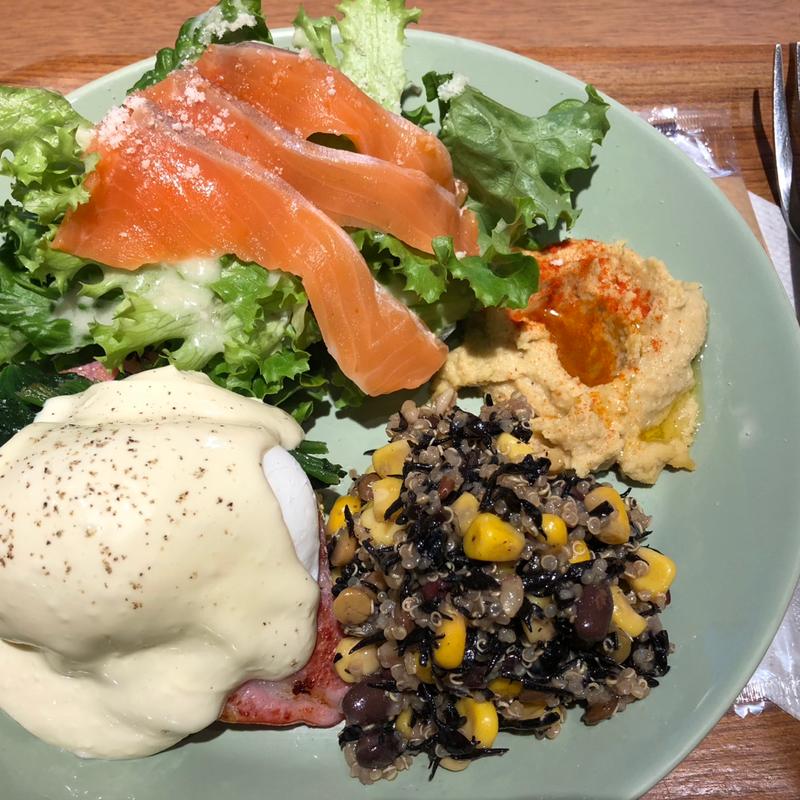 エッグ ベネディクト プレート(THE CITY BAKERY 中目黒駅)