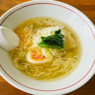 黄金スープの塩ラーメン(しおや一心)
