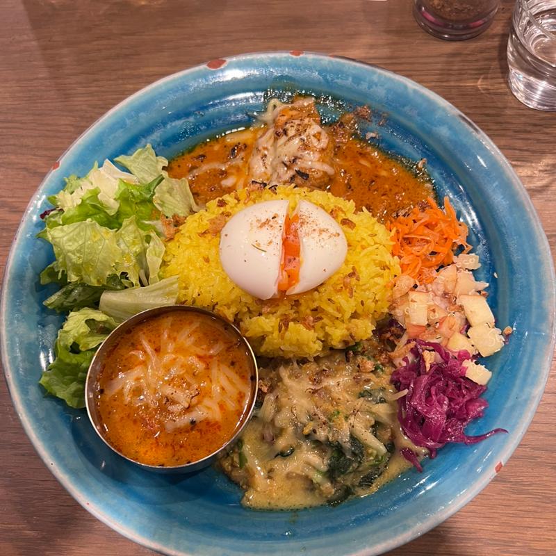 トリプル+玉子+チーズ(GOOD LUCK CURRY)