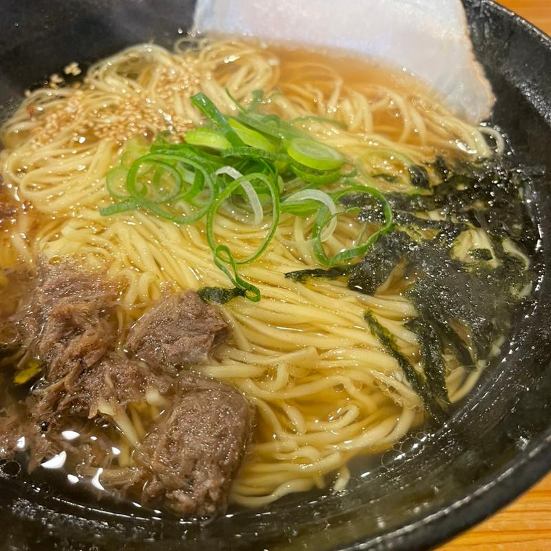 テールラーメン（大盛）(テールラーメンたのしや)