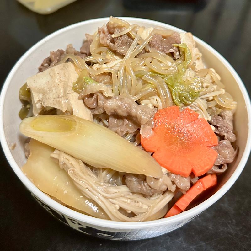 すき焼き丼(オーケー 八千代緑が丘店)