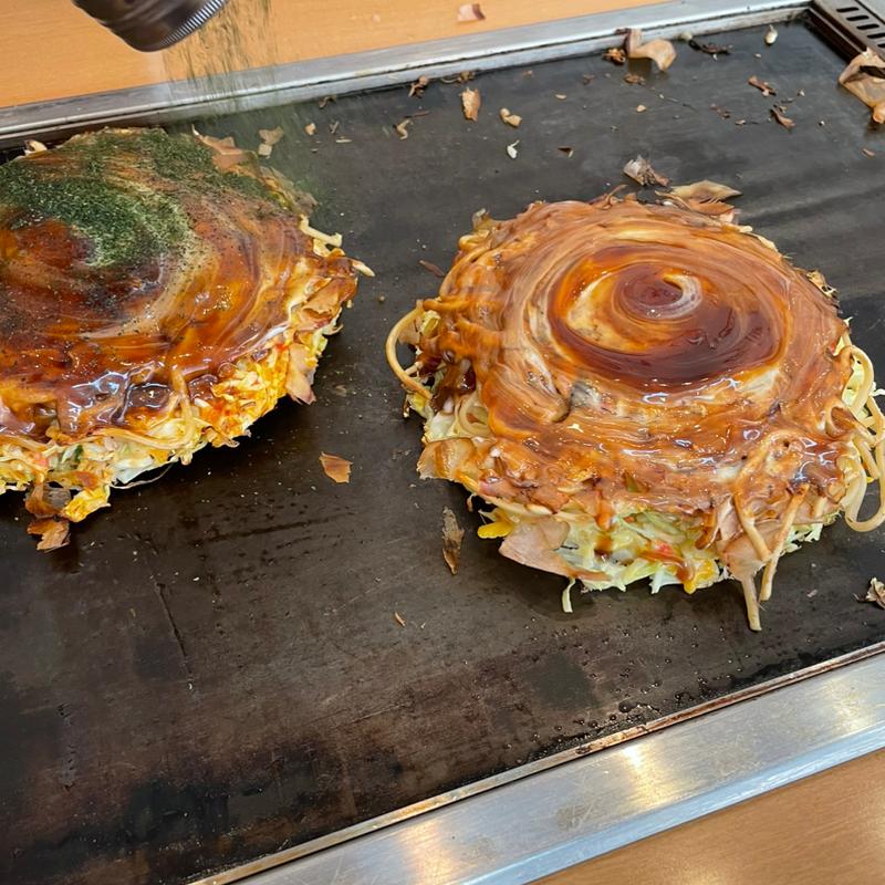 いかぶた玉 モダン焼き(鶴橋風月 精華台店 )