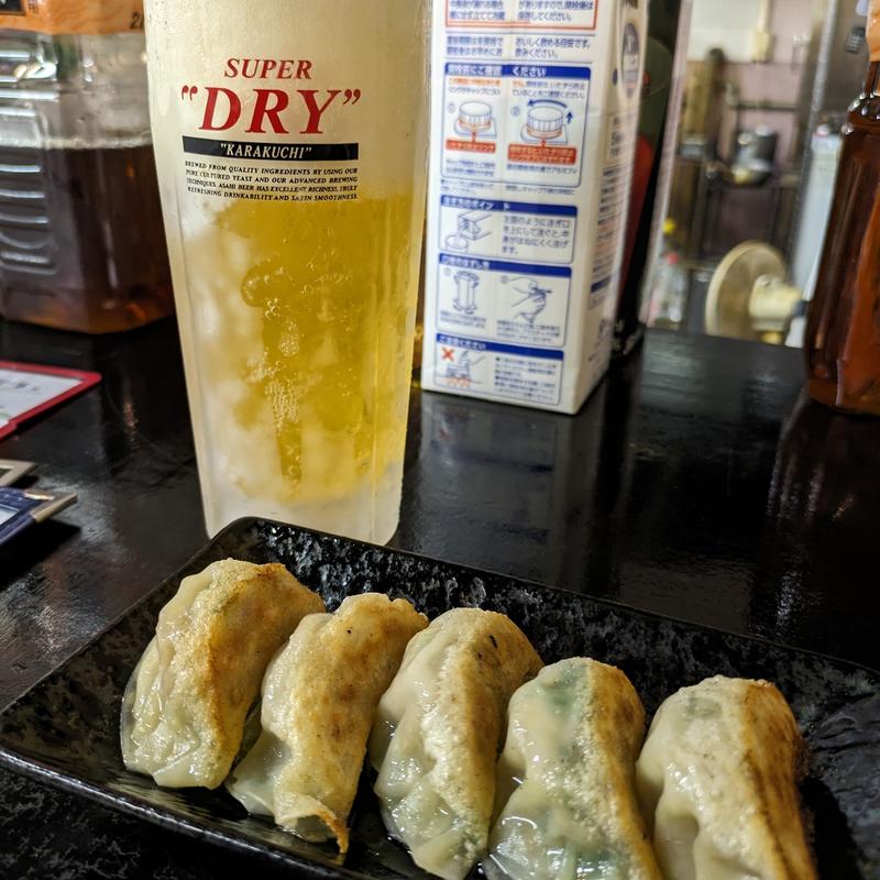 焼き餃子(餃子とワイン屋)