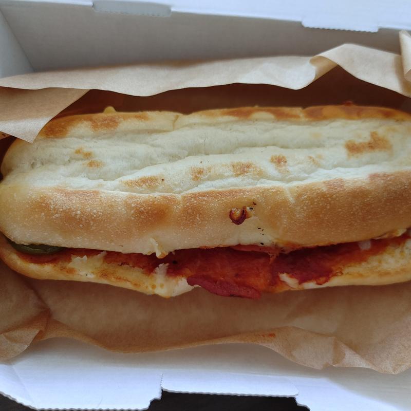 スパイシー ピザサンド(ドミノ・ピザ西船本郷店)