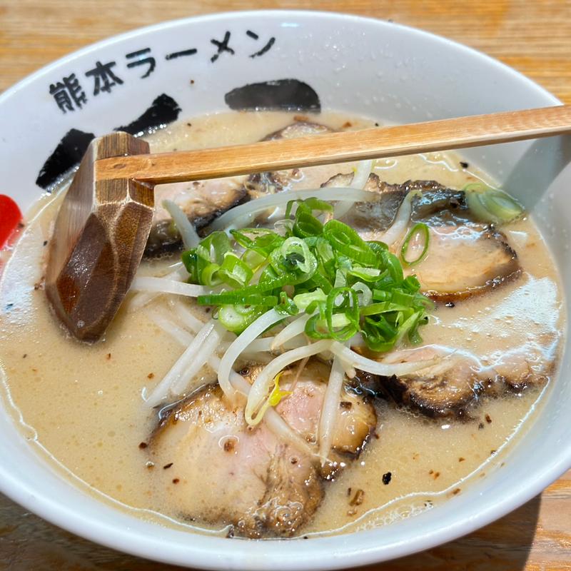 チャーシューラーメン(熊本ラーメン ひごっこ 北千里店)