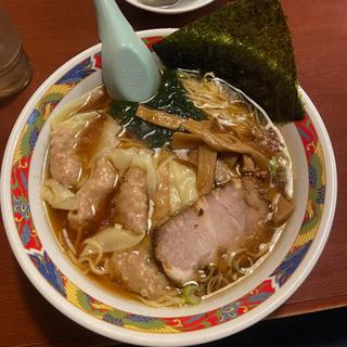 ワンタン麺 細麺(ポパイ)
