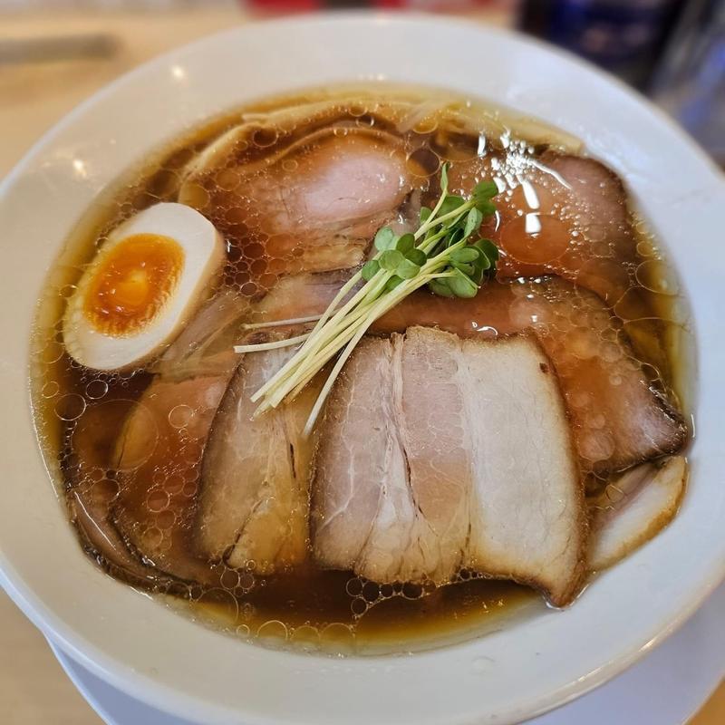 地鶏チャーシューめん(麺屋さ近)