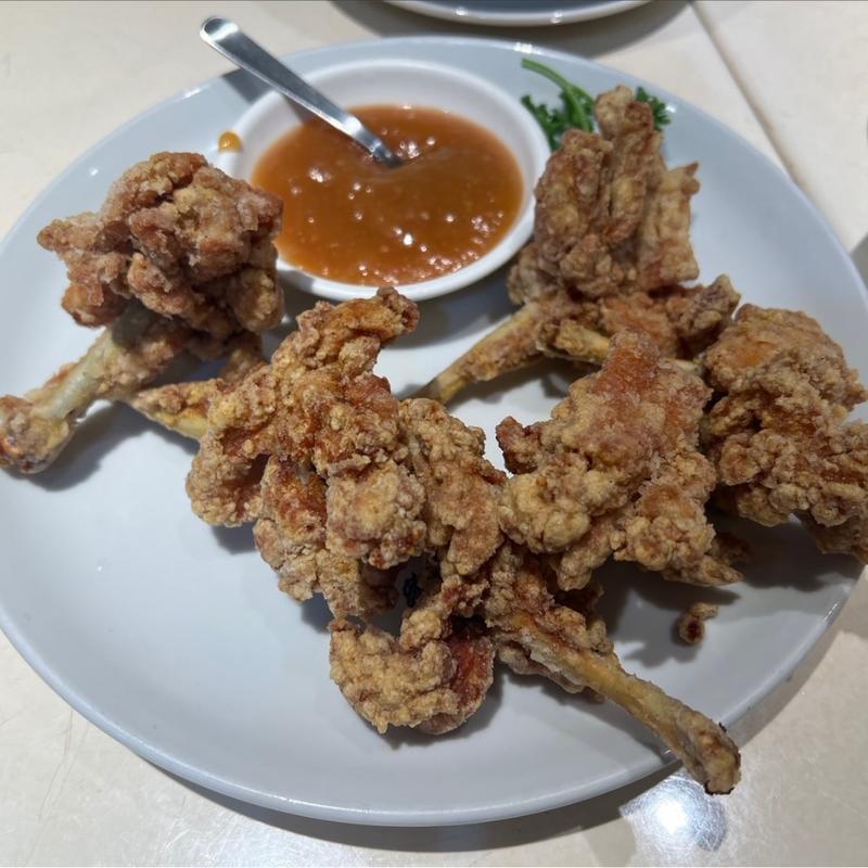 梅みそ付き鶏の唐揚げ(謝甜記 貮号店)