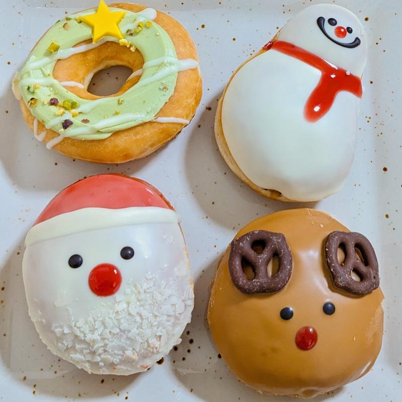 ミルククリーム サンタ(クリスピー・クリーム・ドーナツ コトチカ京都店)