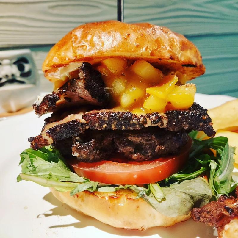 ローストポークバーガー(だるま珈琲)