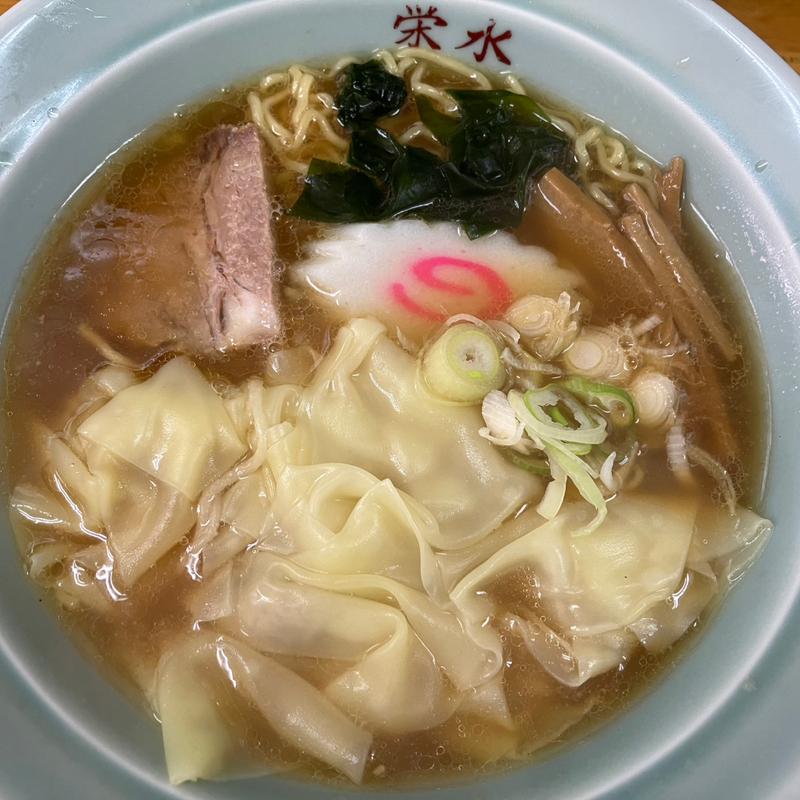 ワンタンメン(栄水)