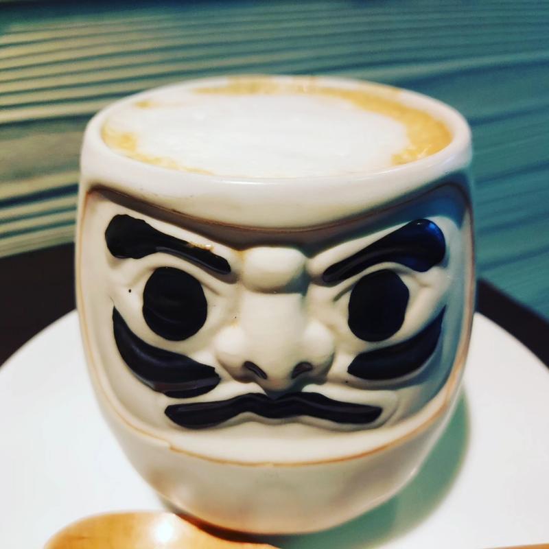 おみそラテ(だるま珈琲)