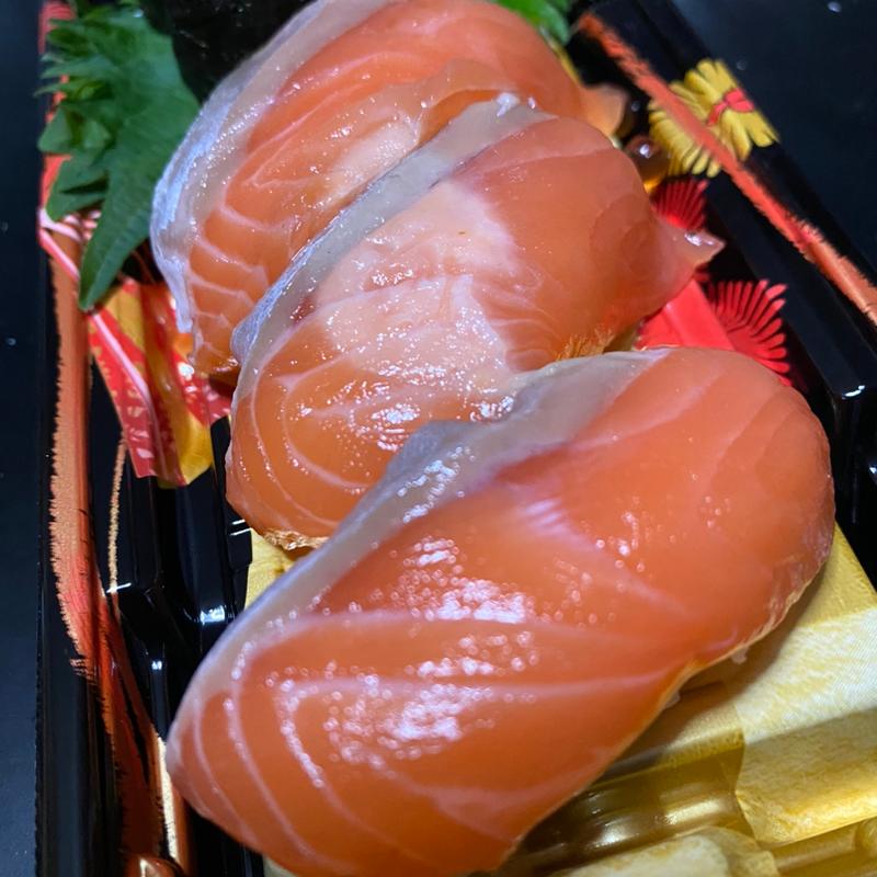 サーモン寿司(フードウェイ直方店)