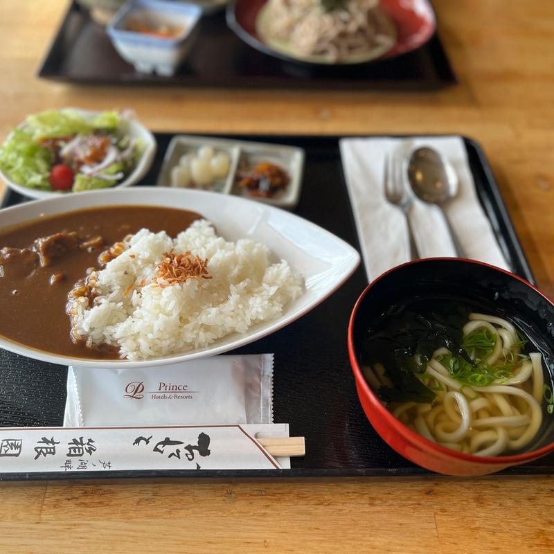 カレーライスセット(手打そば・甘味　桜花庵 )