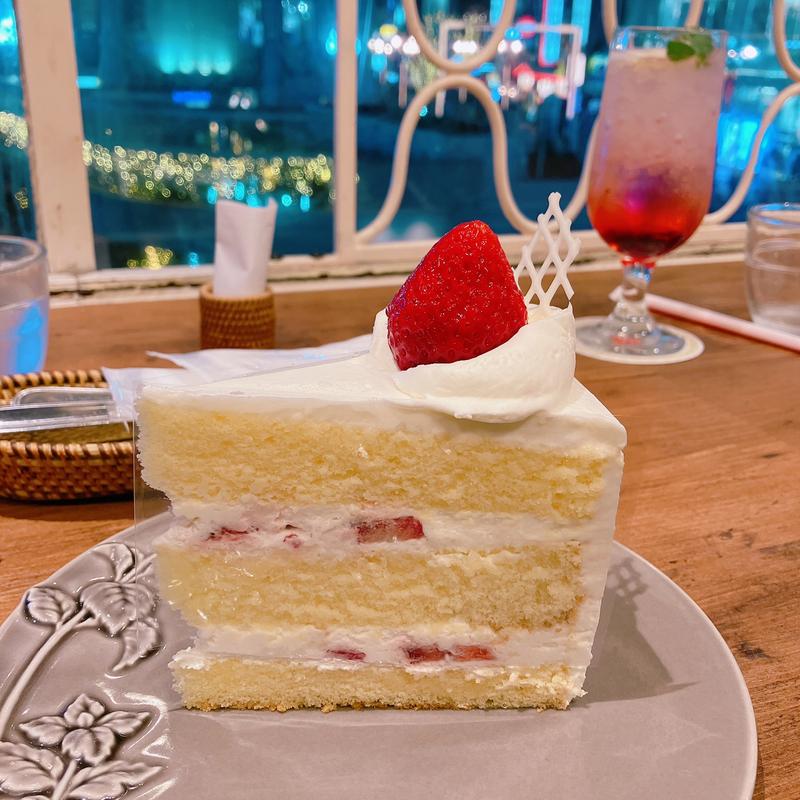 あまおうのショートケーキ(ラ・プティ・メルスリー ルミネエスト新宿店)