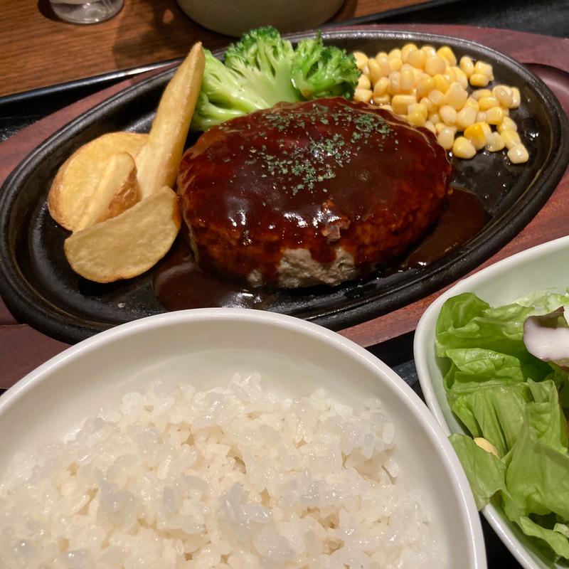 ハンバーグランチ(だん家 多摩センター店)