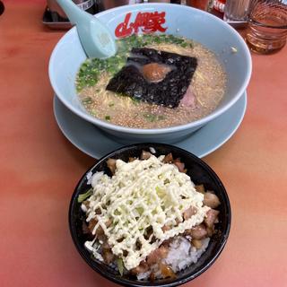 朝ラーメン(ラーメン山岡家 熊谷店)