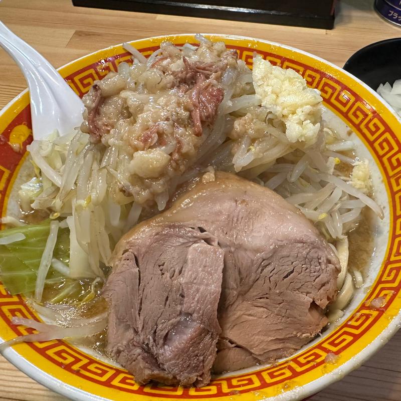 ラーメン半分(豚1枚)(えどもんど中野)
