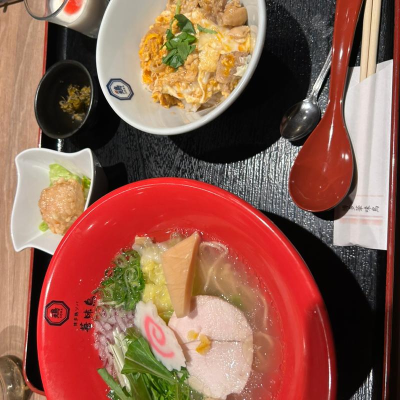 (博多 鶏ソバ 華味鳥 阪急うめだ本店)