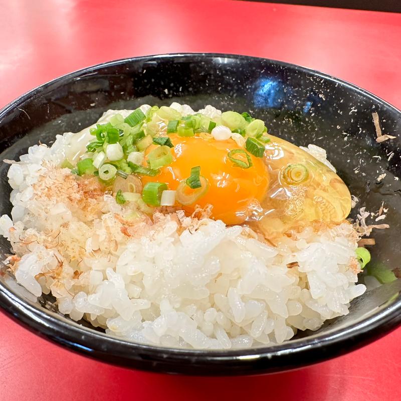 たまごかけごはん(ラーメン山岡家 上三川店)