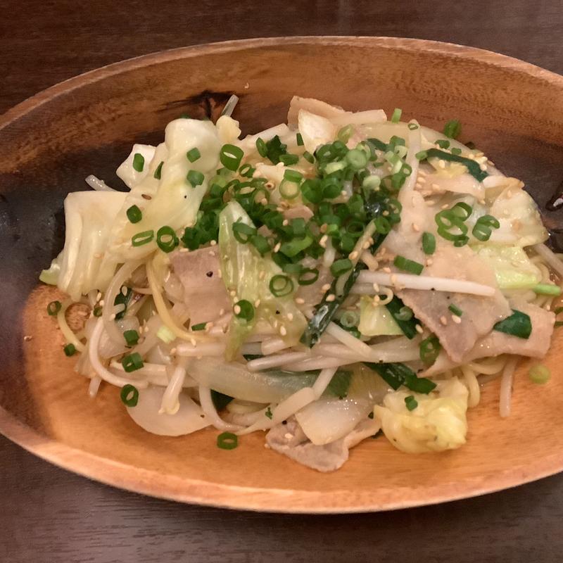 塩焼きそば(たかつきレバー)