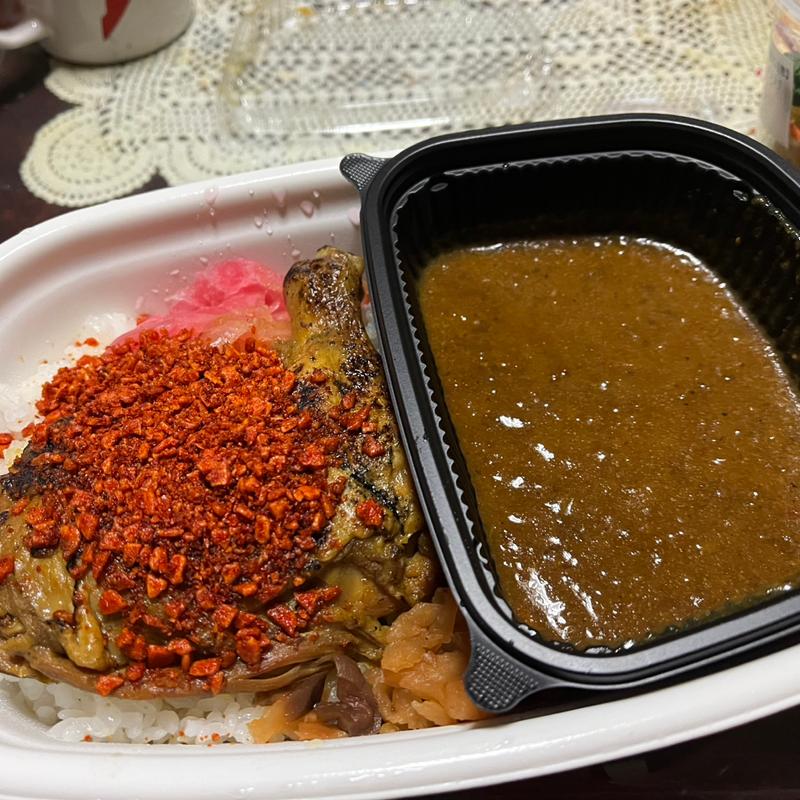 ファイヤ炭火チキンカレー並(すき家 上尾平塚店 )