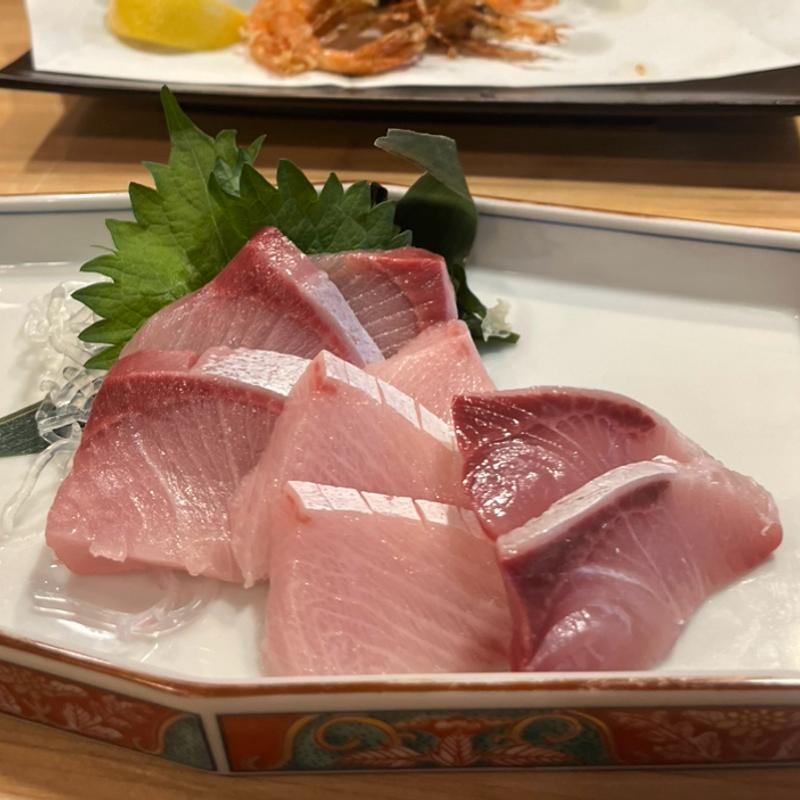 寒ぶり造り(融通)