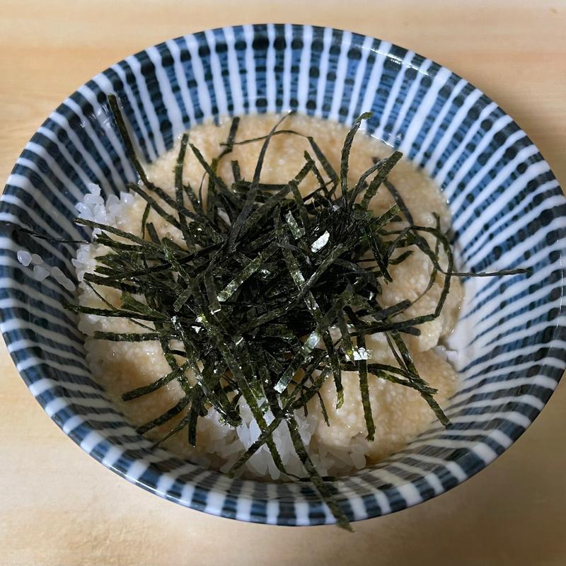 ミニとろろご飯(相州そば本店・工場)