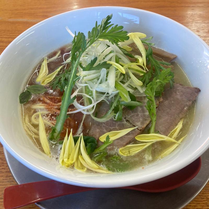 濃厚海老鶏白湯ラーメン(栃木中華そば 神志)