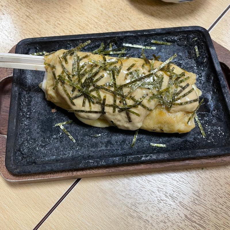 箸巻き海苔マヨチーズ(大衆酒場 酒呑んで飯食って蛙之介 溝の口店)