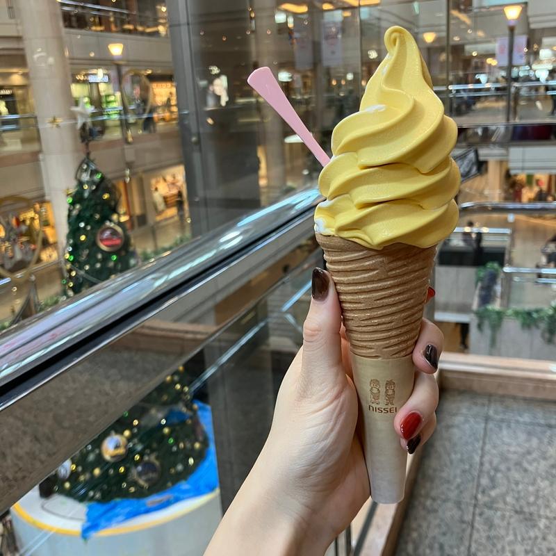 特選ミルク＆えびすかぼちゃミックス(ジェラート フィレンツェ)