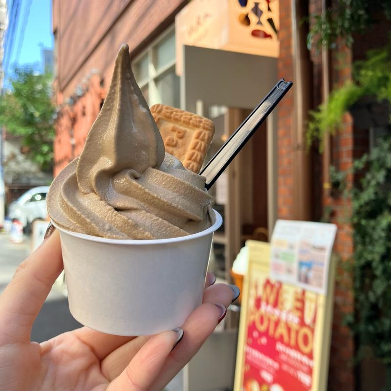 チャイソフトクリーム(uRn.chAi&TeA EBISU)