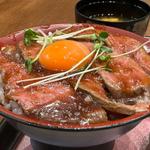 ミニロースト丼セット(あらいや )