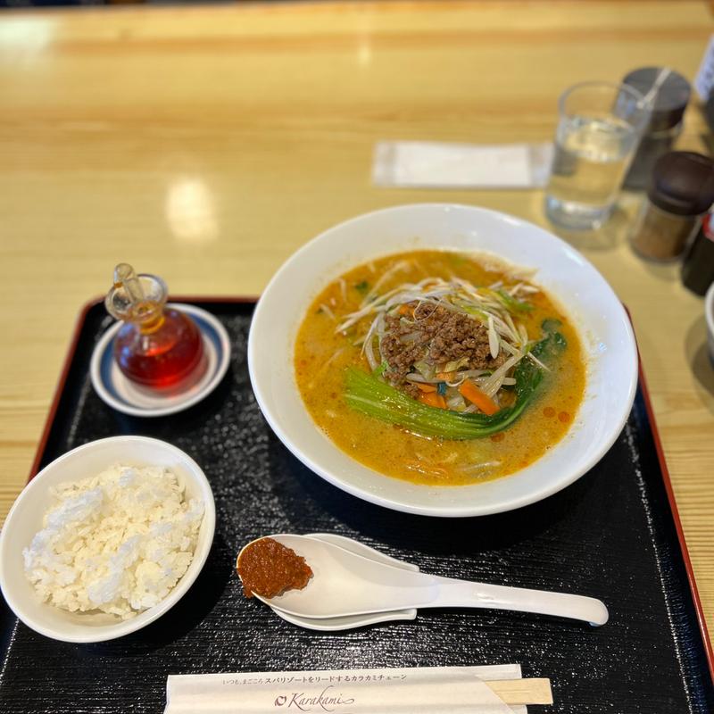 仙台辛み噌担々麺(ミニライス付き)(麺処 喜楽庵)