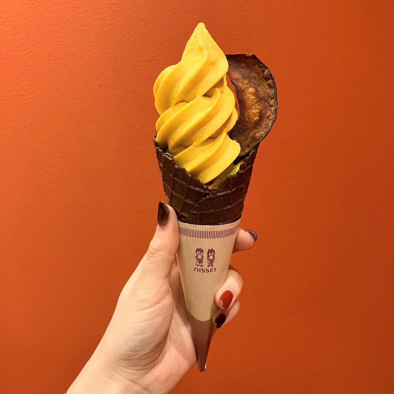濃厚カボチャソフトクリーム(カボチャ松陰神社店)