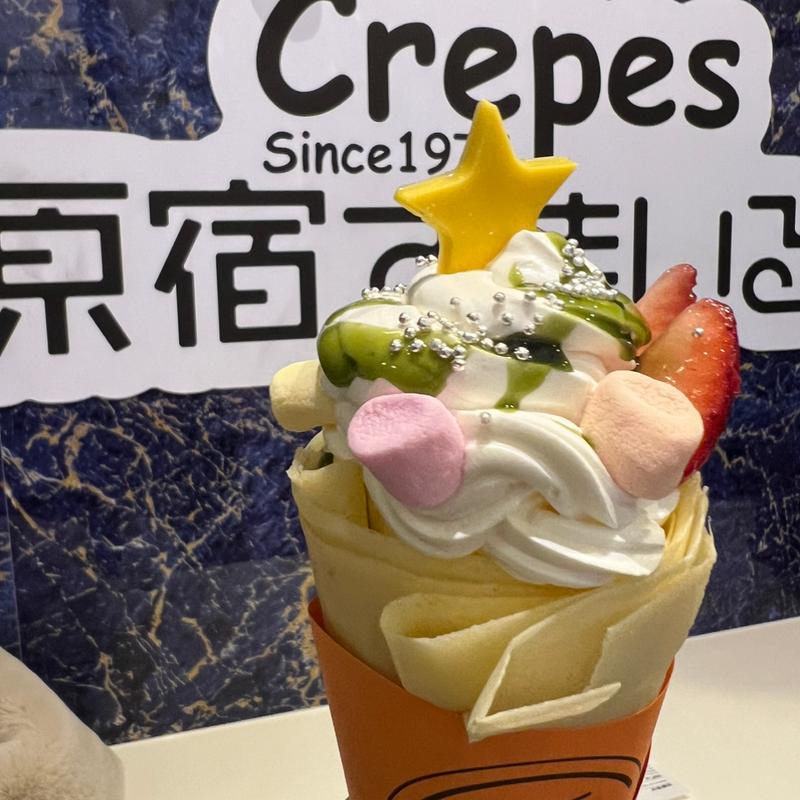 クリスマスクリーム(Crepes原宿すまいる)