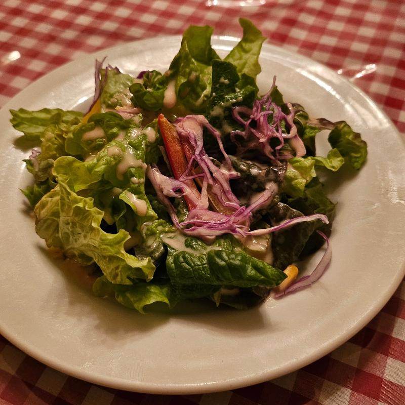 自家製ドレッシングの彩りサラダ(クリスマス亭 （CHRISTMAS亭 クリスマステイ）)