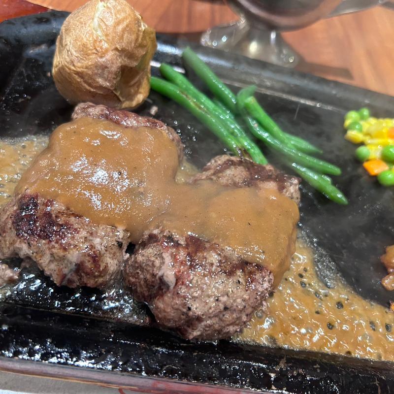 ランチオリジナルハンバーグ(ハングリータイガー トレッサ横浜店)