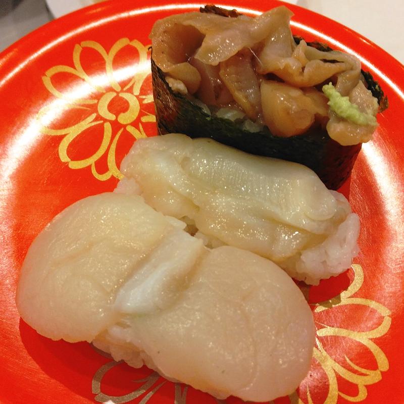 貝セット(回転寿司たいせい 府中本店)