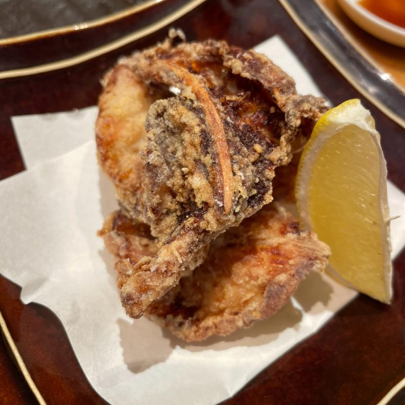 ふぐ唐揚げ(板前 鮨 はなれ-ＨＡＮＡＲＥ- 銀座)