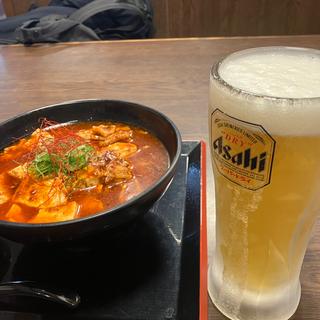 生ビール(中)(極楽湯 お食事処 多摩センター店 )