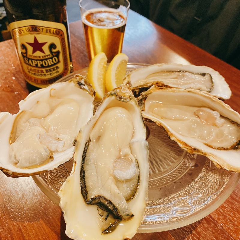 生牡蠣 北海道サロマ湖産(牡蠣料理 惚のじ 浅草店)