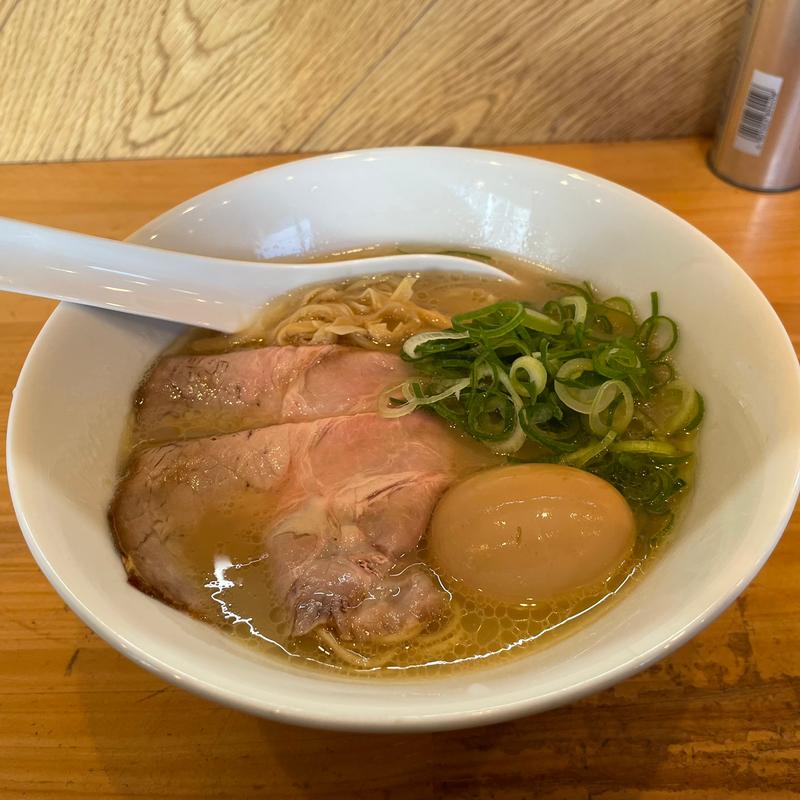 鶏白湯味玉(鶏白湯白(はく))