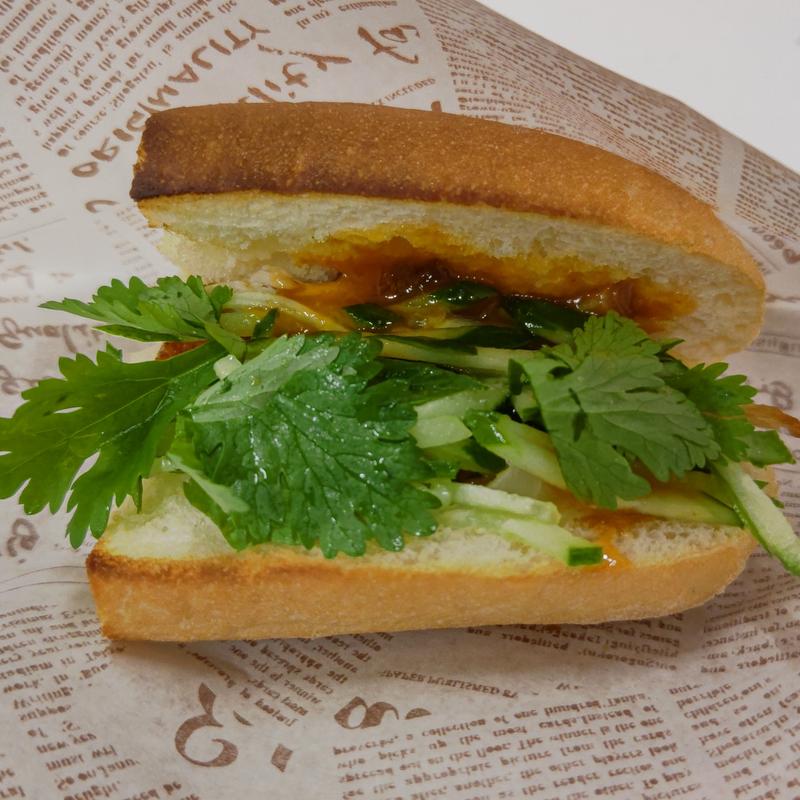 中華風バインミー(ハーフ)(CAFÉ GIẢNG)