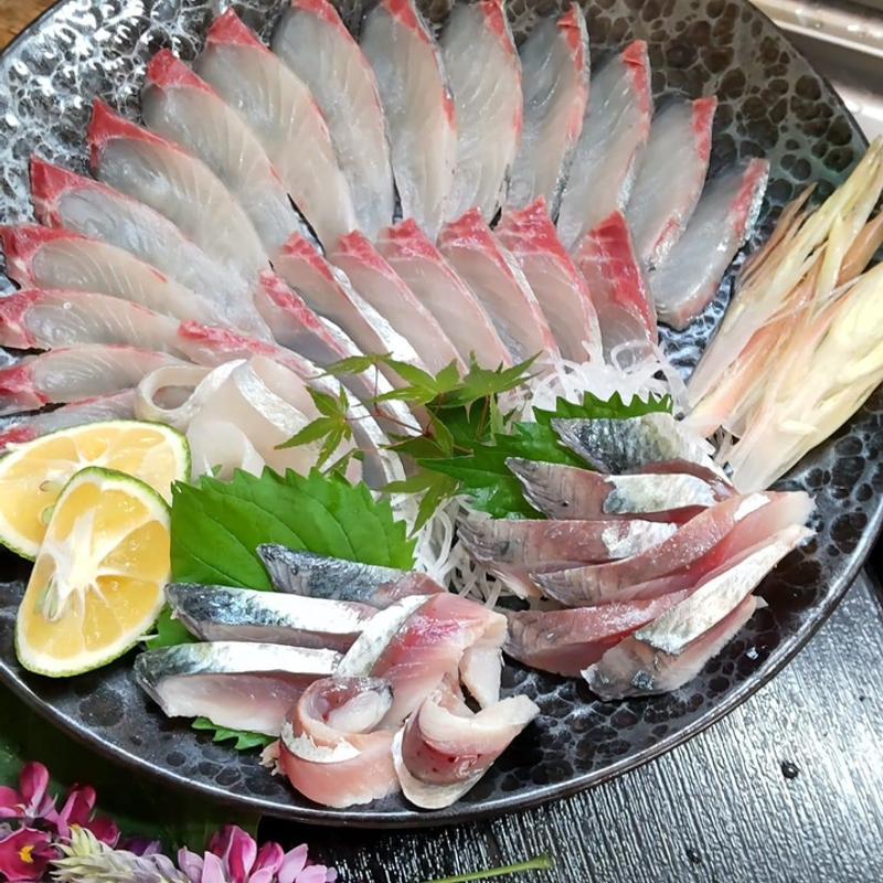 鯵の刺身(ほっともっと 多良木店 （HottoMotto）)