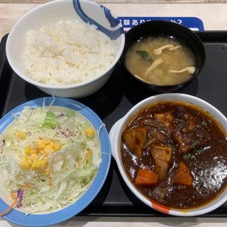 ビーフシチュー定食(マイカリー食堂　西新宿タワー60店)