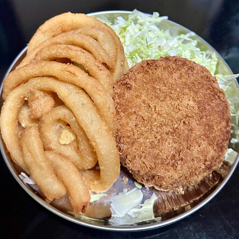 盛合せ(オニオンリング&メンチカツ)(ベルクス 東墨田店)